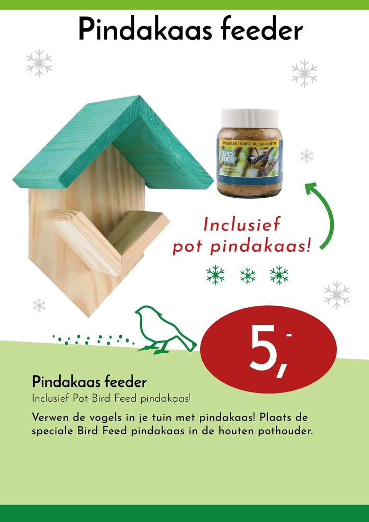 Bird Gift Pindakaas feeder (kopie)