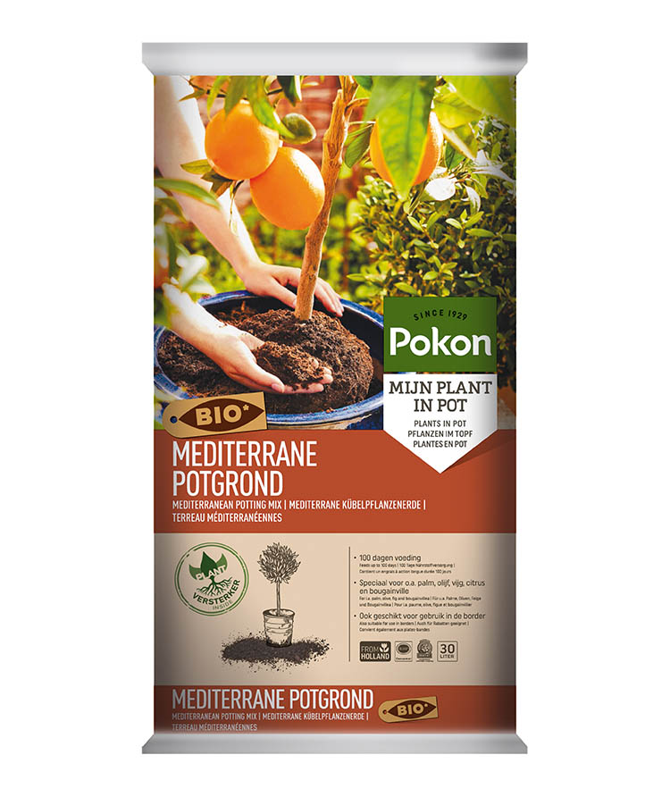 Pokon MPS RHP Mediterrane Potgrond Bio 30L