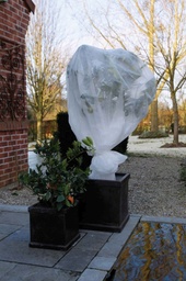 Nature Winterafdekvlies wit 2x5m 30 g/m²